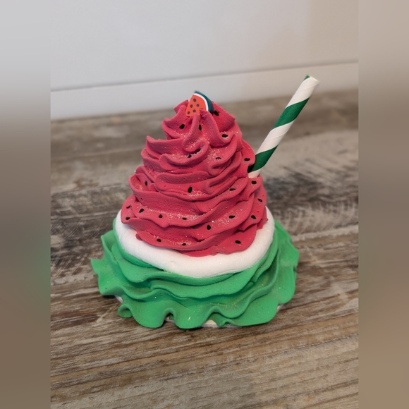 Watermelon Faux Whip Topper For Rae Dunn Mugs 🍉 - Picture 1 of 2